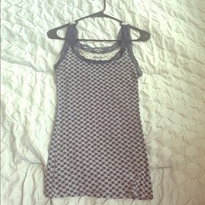 Flower print tank top